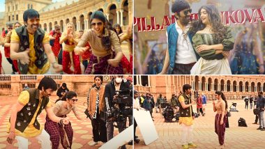 Dhamaka Song Jinthaak: Ravi Teja and Sreeleela’s Crazy Moves Are the Highlight of This Energetic Track (Watch Lyrical Video)